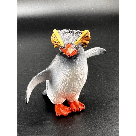 Safari Ltd Penguin Rockhopper Animal Zoo Figures Lot Of 3 Vtg 1990s Realistic - Picture 4 of 16